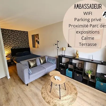 Ferienwohnung L'Ambassadeur - Parking - Calme - 5 Min Centre Pau Billere Exterior foto